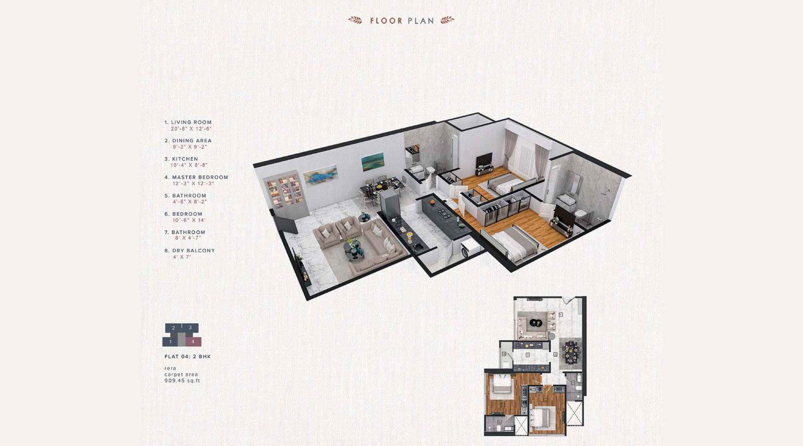Azara-Residence-2-BHK-909-Sqft